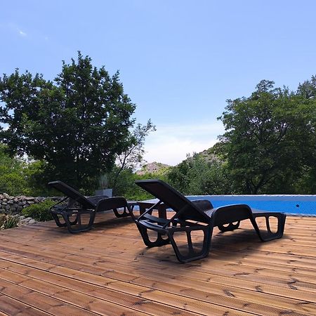 Holiday Home Lucija "" Private House With Pool "" Ябланац Екстериор снимка