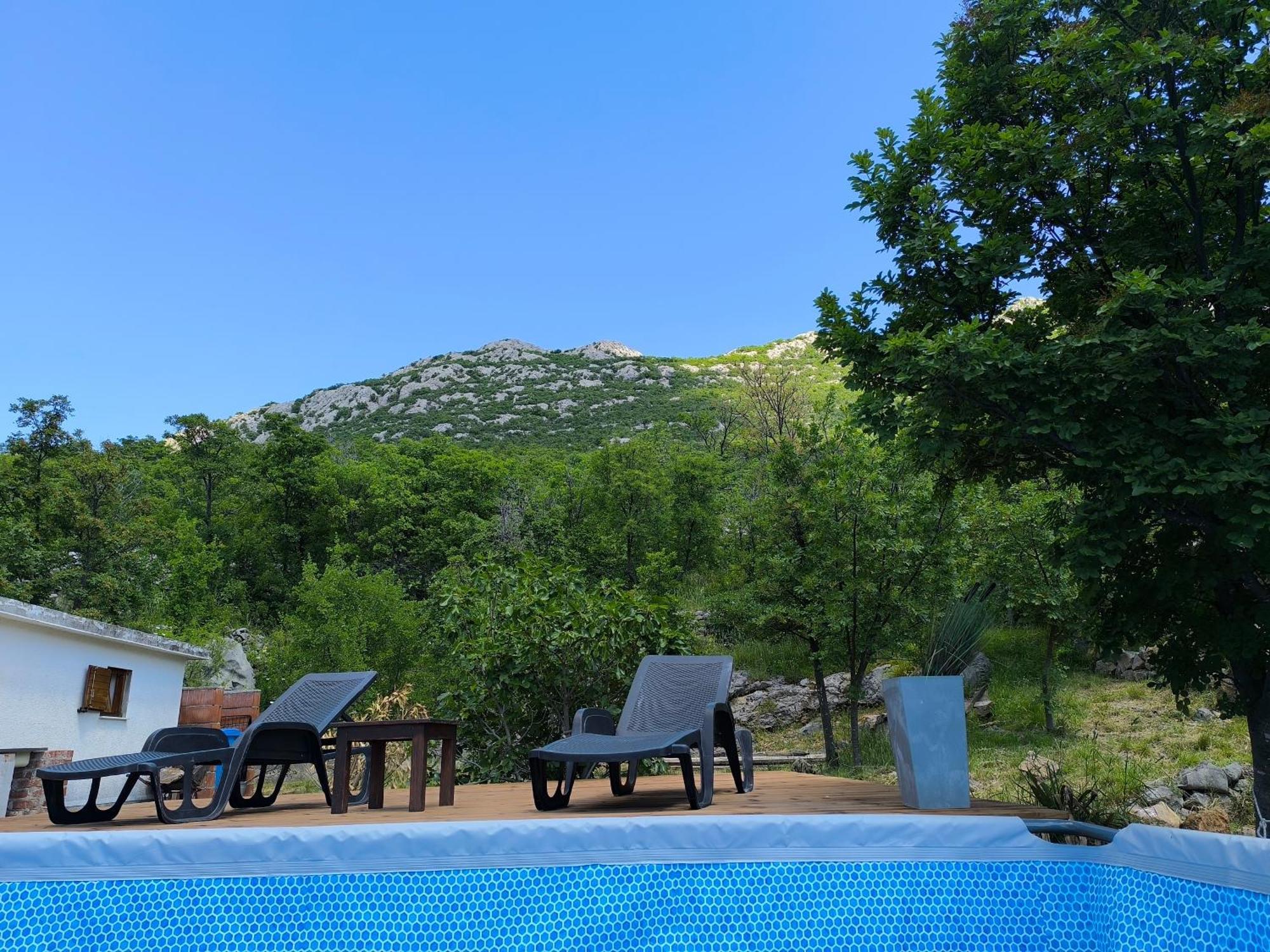 Holiday Home Lucija "" Private House With Pool "" Ябланац Екстериор снимка