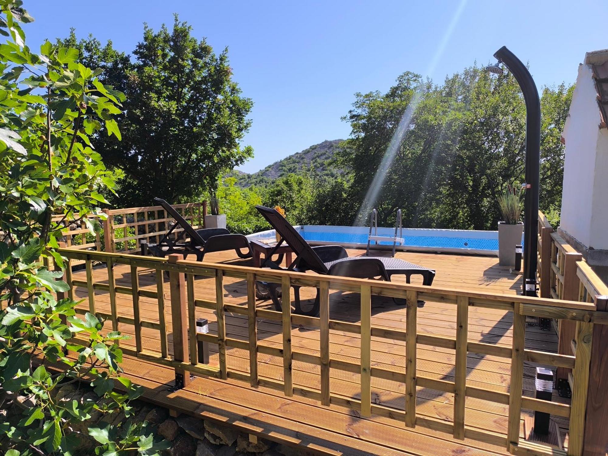 Holiday Home Lucija "" Private House With Pool "" Ябланац Екстериор снимка